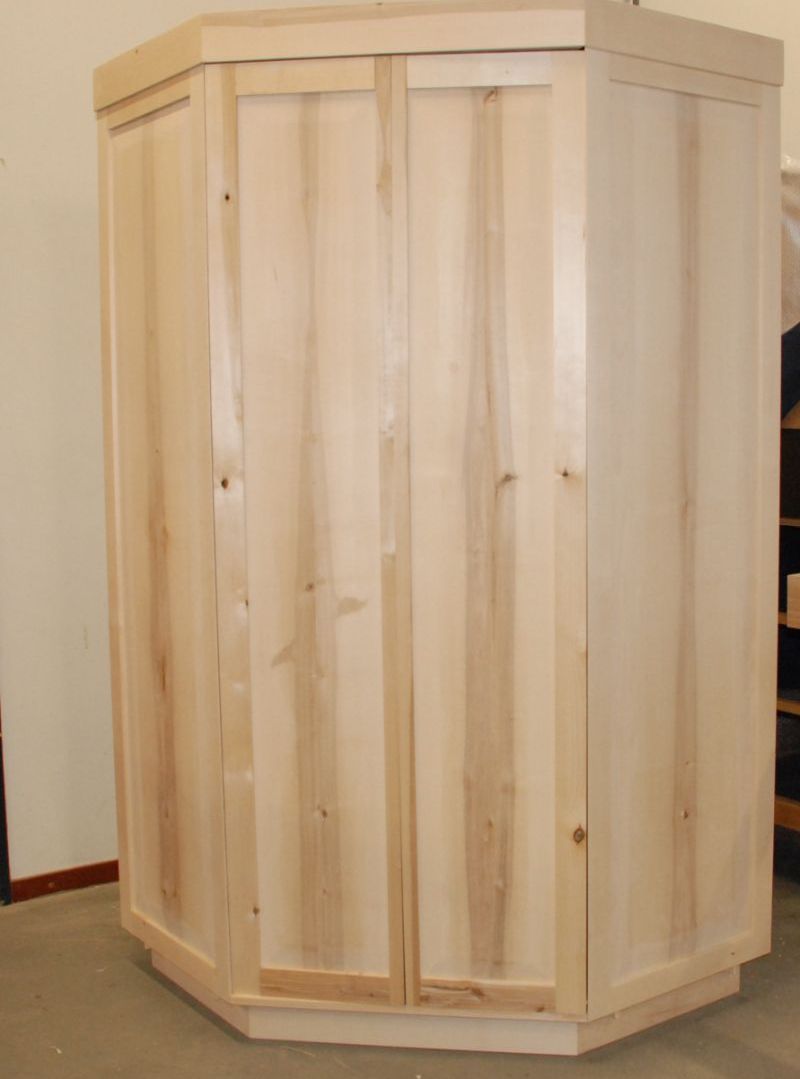Houten cabine