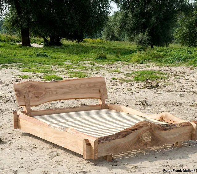 Houten bedframe