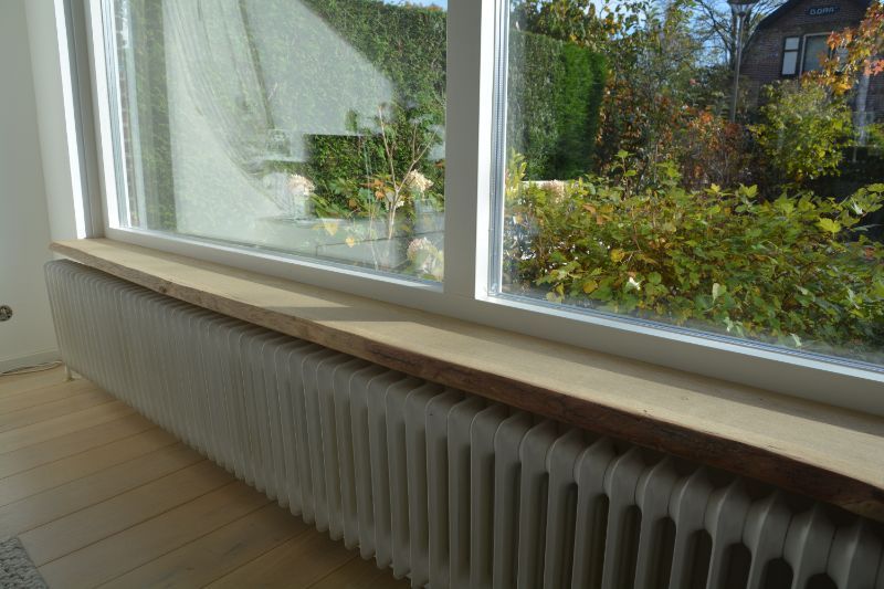 Houten vensterbank