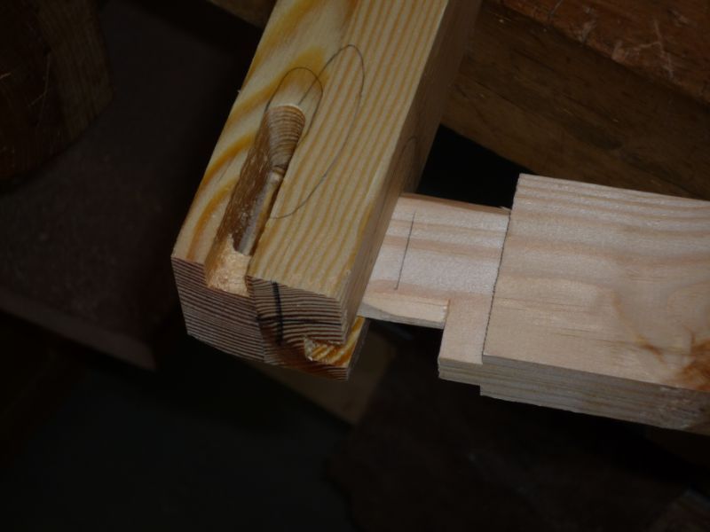 Zwaluwstaartverbinding