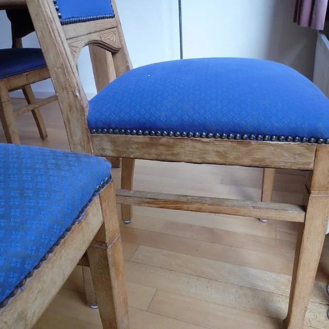 Houten eetkamer stoelen