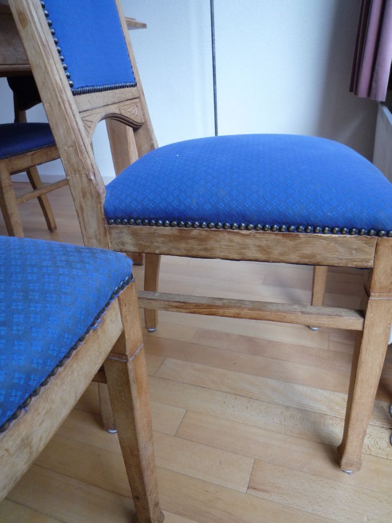 Houten eetkamer stoelen