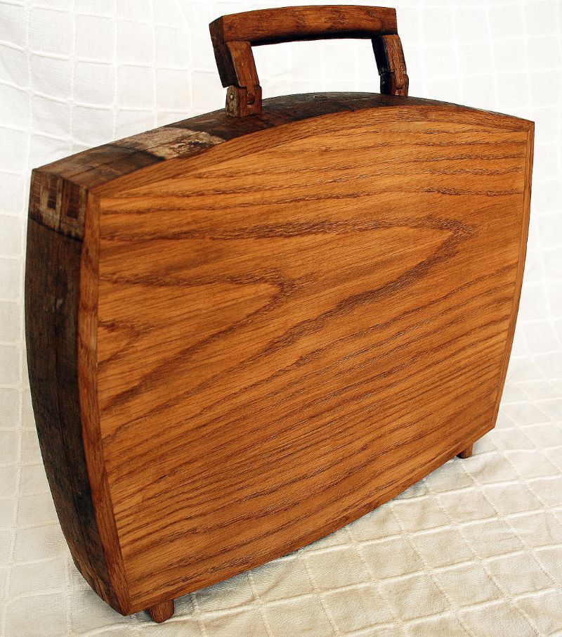Houten koffer
